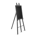 Wood Display Easel with Black Chalkboard EASEL-W-BLK